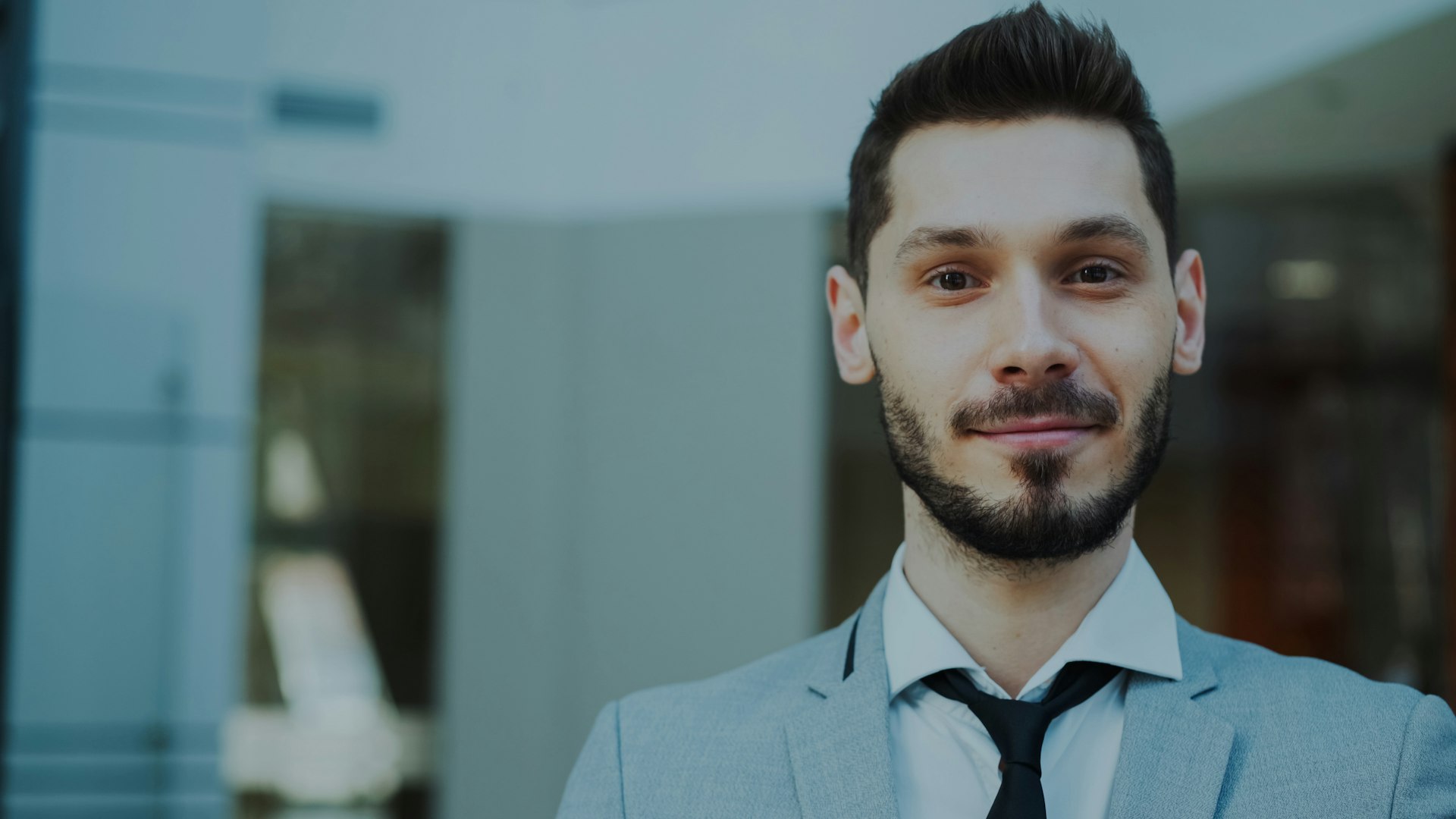 Confident financial executive portrait